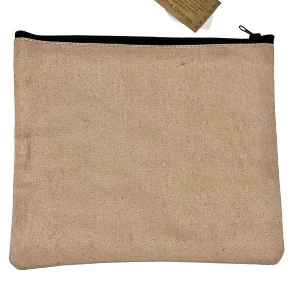 CTW Sure My Life Isnt Perfect But My Makeup Is Canvas Zipper Pouch Bag - Picture 5 of 7